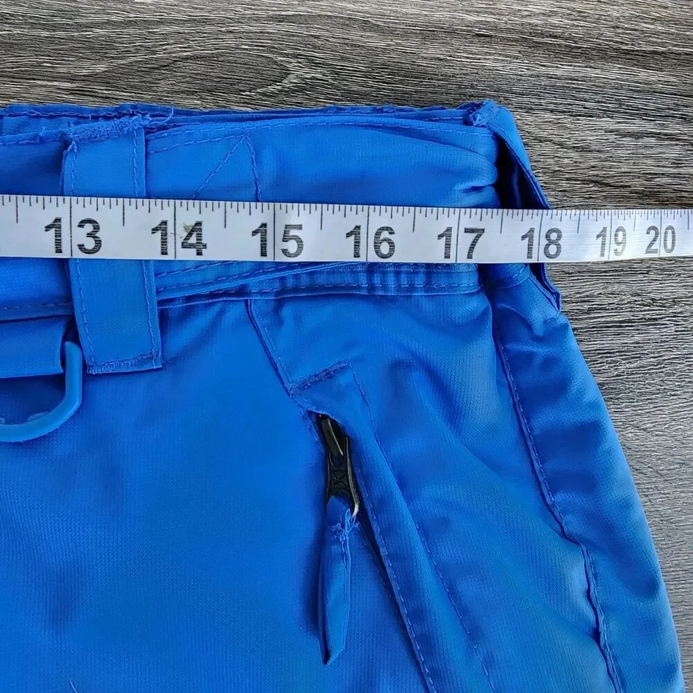 Arctix Men’s Large Blue Insulated Snow Pants Ski Snowboard Cargo Pockets 1960